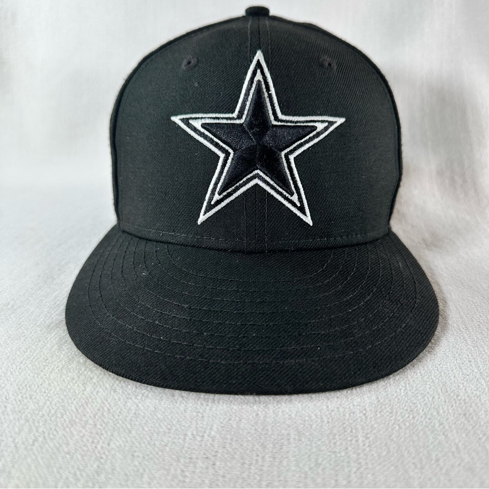 New Era Black 59FIFTY Cap Dallas Cowboys